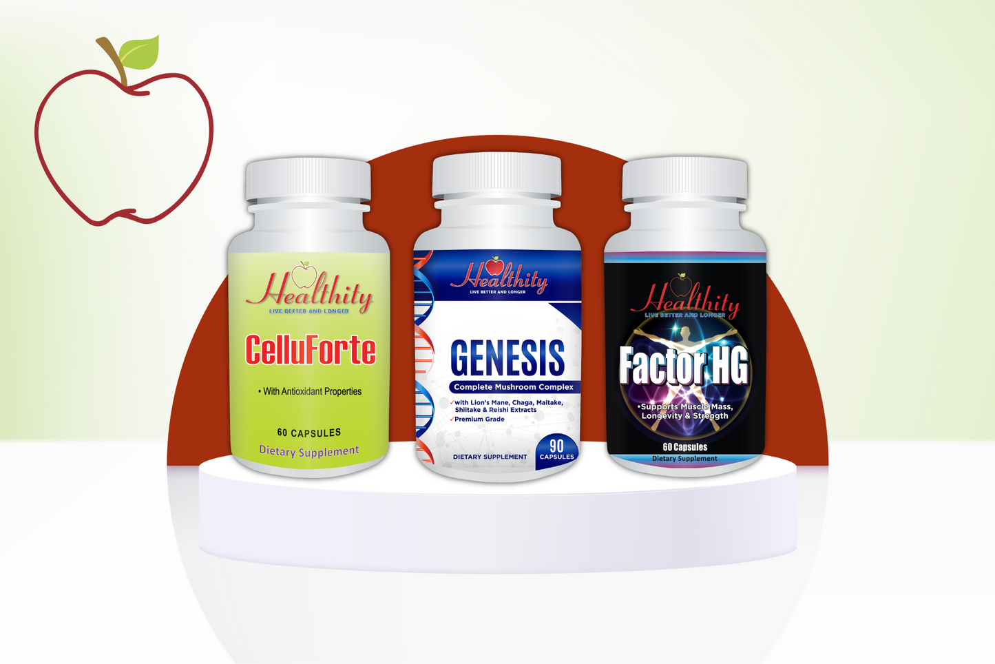 Defesa do DNA-Saúde Celular | CelluForte - Genesis - Fator HG