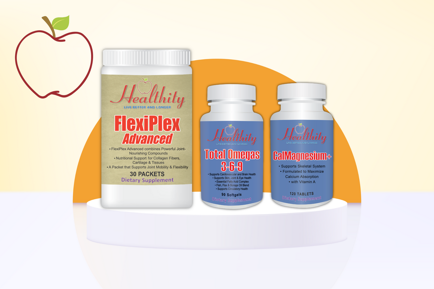 Maximum Skeletal Joint Muscular Performance | Total Omegas 3-6-9
