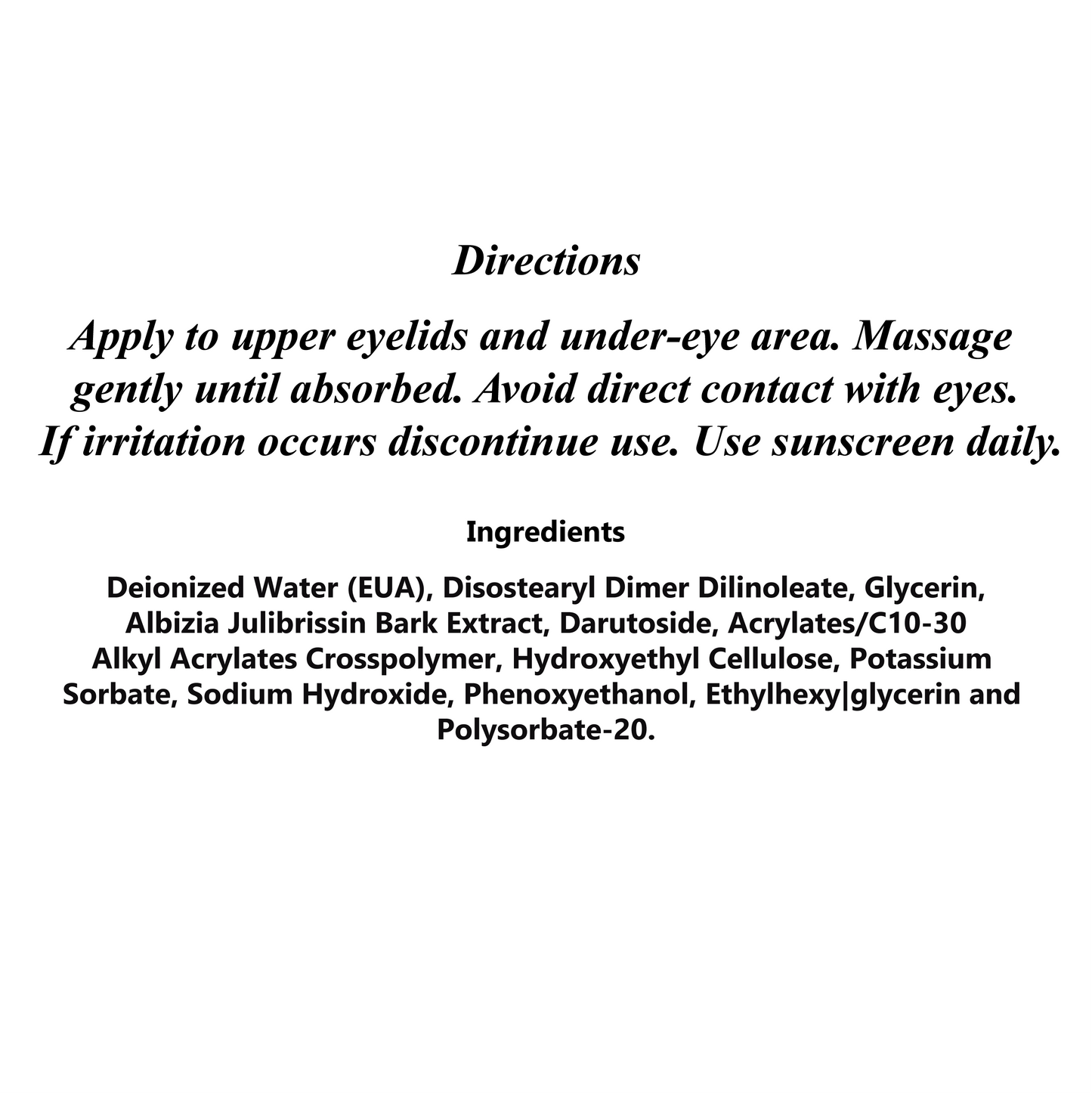 Sérum facial acetinado