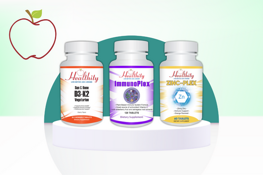 Cellular Immunologic Boost | Sun&Bone D3-K2 - ImmunoPlex - Zinc-Plex