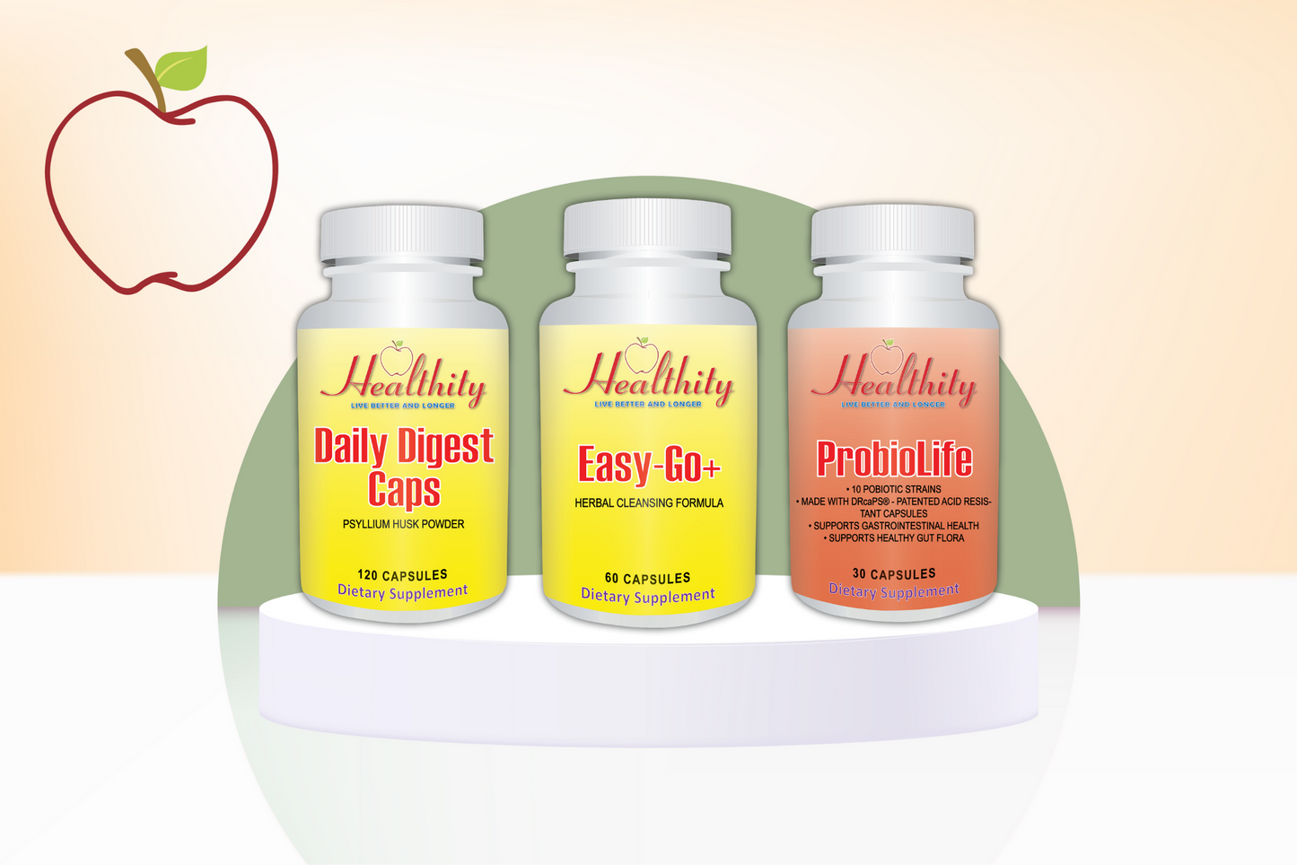 Stomach-Intestines | Daily Digest Caps - EasyGo+ - ProbioLife