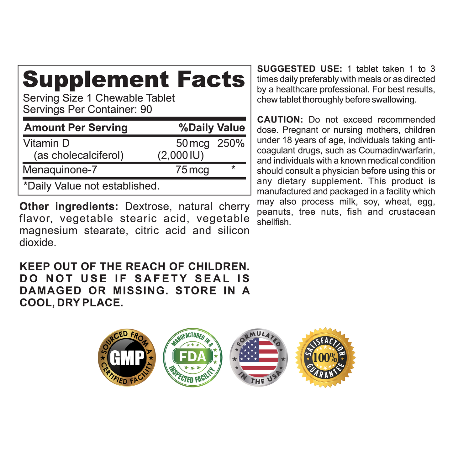 Sun & Bone D3-K2 Vegetarian