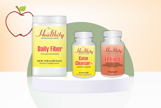 Estômago-Intestinos | Daily Fiber 300 - Colon Cleanser+ - EZ Digest